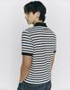 GIORDANO Pique Polo Slit Neck Striped Short Sleeve Collared Shirt 015512 [2 Colors]