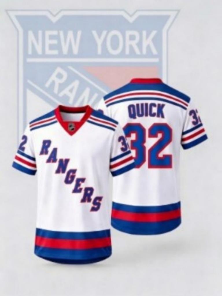 New York Rangers Style Ice Hockey Jersey Miller Panarin Trocheck Fox Shesterkin Men’s Breathable Stitched Sports Fan Shirt