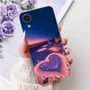 For Samsung A03Core Case Soft Silicone Cute Heart Painted Cover Case For Samsung Galaxy A03 Core SM-A032F TPU Fundas Capa