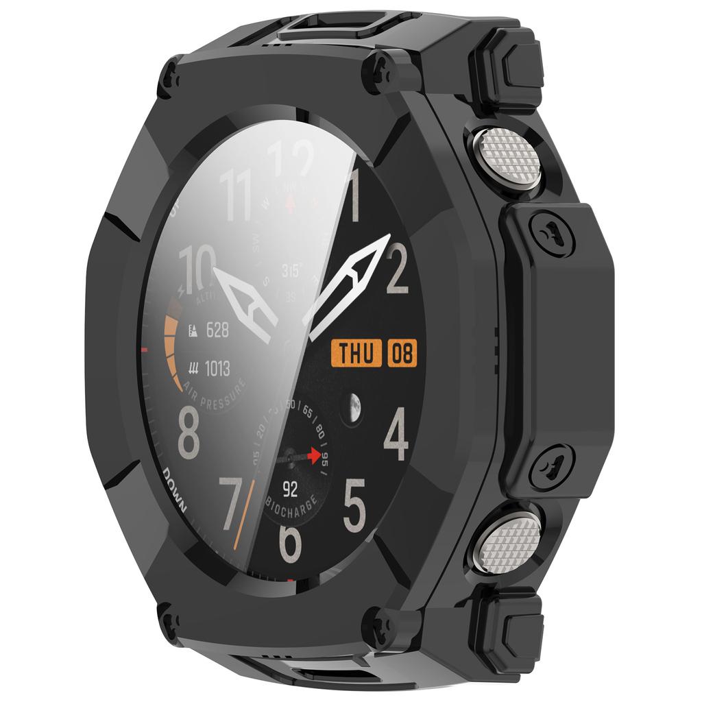 Tempered Glass Case For Amazfit T-Rex Ultra2 Smart Watch Full Cover Bumper for Amazfit T Rex Ultra 2 Shell Accessoies