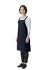 KOEI bib length KI300 Japanese-made sash, apron, 85cm, water-repellent, anti-static, lightweight, wrinkle-resistant, quick-drying, unisex, (navy)
