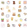 10 30 50 100pcs Korean Bear Cartoon Stickers Kawaii Anime Cute Notebook Scooter Water Cup Creative Gift Laptop Decal Stickers
