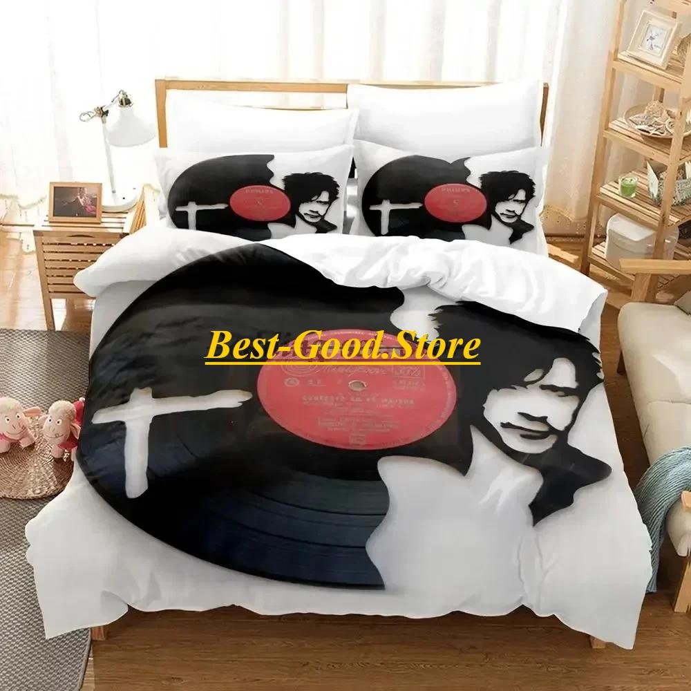 Logo Indochine Rock Bedding Set Duvet Cover Sheet Printed Bed Set Pillowcase Bed Full Queen King Size Comforter Bedroom