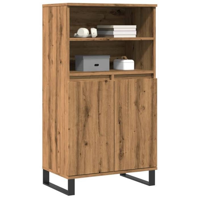 VidaXL Highboard Artisan Oak 60x36x110 Cm Engineered Wood 857461
