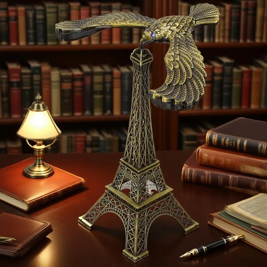 Metal Tower Balance  Bird Ornaments High Sense  Home Living Room  Desktop Decorations.