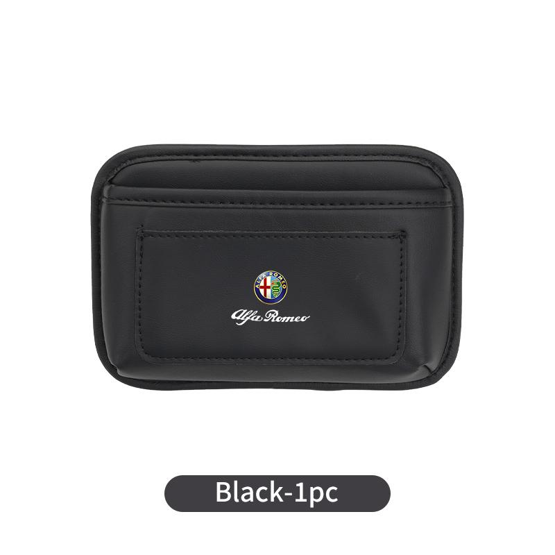 Car Pocket Sticky Storage Hanging Bag Self-Adhesive For Alfa Romeo Giulia Giulietta Stelvio 156 159 147 Mito Tonale Brera Disco zj5