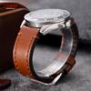 Handmade Stitching Cowhide Watch Strap 20mm 22mm 24mm Business Oil-Waxed Leather Watch Band for Seiko for Omega Wristwatch Bands