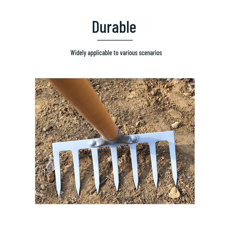 Jing Long Dun Heavy Duty 9-Tooth Agricultural Rake