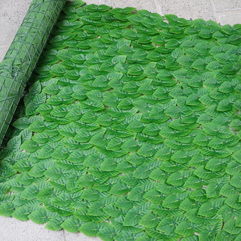 Artificial Green Plant Fence Vines & Ceiling Decoration Sunshade Net