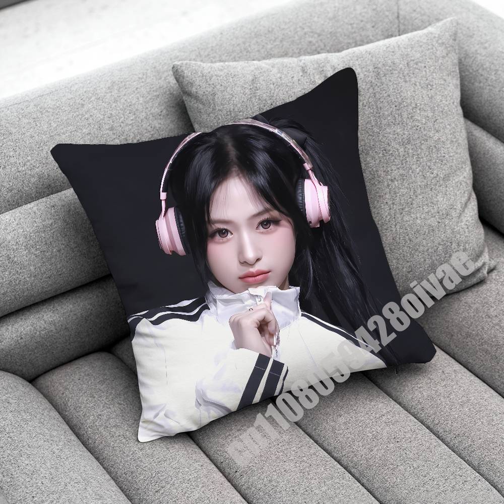 Singer Girl AAhyeon Throw Pillow Case For Decoration Cm Xcm Square Sofa Pillowcase Case