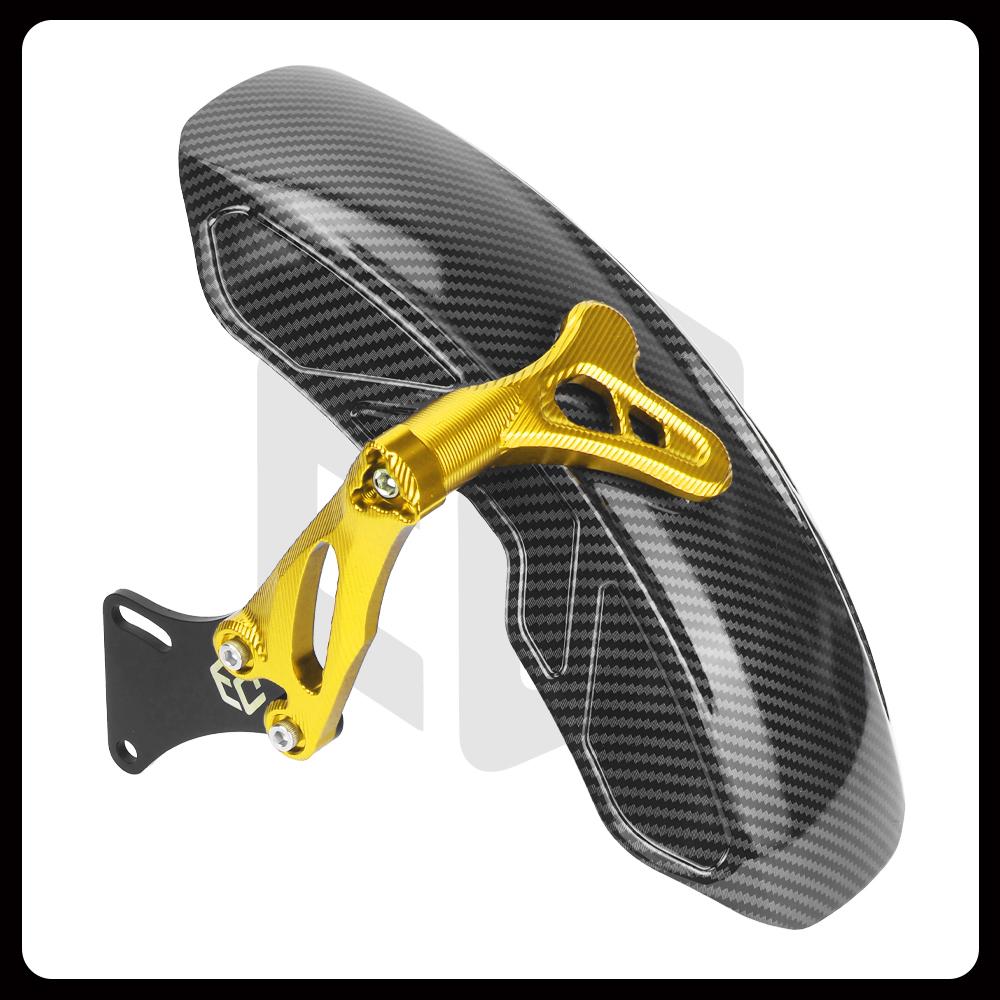 Motorcycle Rear Fender For SYM Husky ADV 125 150 200 /ADX 125 /ADXTG 150 /NAGA 155 Extended Mudguard with Aluminum Alloy Bracket