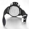 MEGIR Men Watches Luxury Sport Chronograph Waterproof Date Fashion Quartz Wristwatch Big Dial Silicone Strap Clock Relogio Masculino 2002