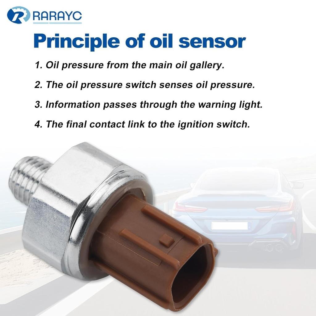 37240-R70-A04 Oil Pressure Sensor Switch with Sealed O-Ring 91319-PAA-A01 Compatible with Honda Accord Crosstour Odyssey Pilot Passport Ridgeline