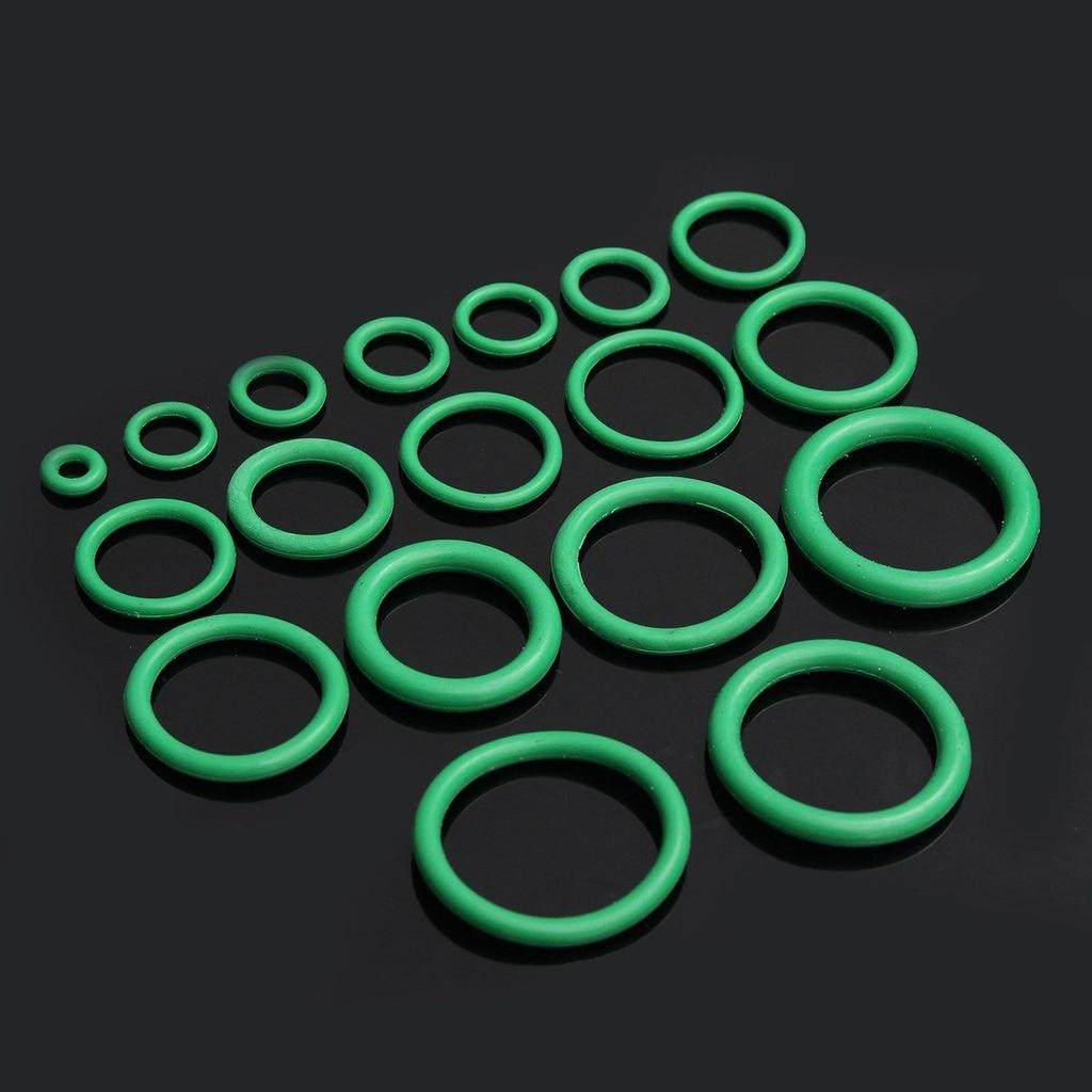 270Pcs Green Seal O-Rings Kit for Car Air Conditioning