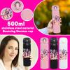 500ml Stainless Steel Bounce Cup Car Cup