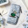 Skull Pattern Long Wallet Fashion Portable Card Holder Purse