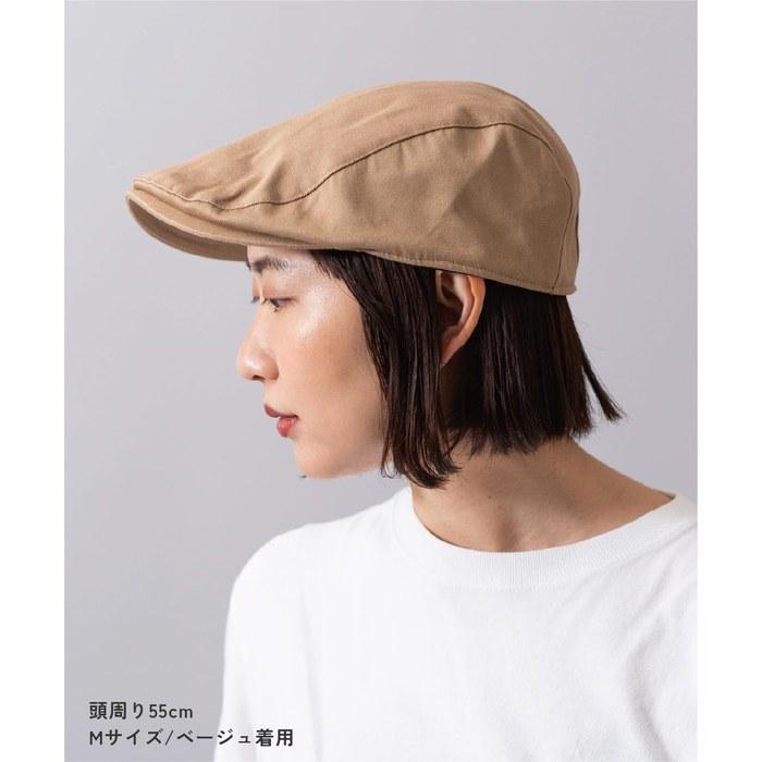 [Nakota] Req Hatter Cotton Hunting Hat, Men's/Women's, Cotton, Washable, Casual, L (approx. 59-61cm), Beige
