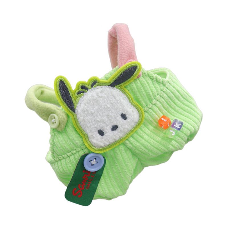 Adorable Japanese Sanrio Kuromi Cinnamoroll Melody Plush Doll Outfits For 6-inch Dolls