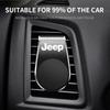 New Car Magnetic L-shaped Car Dedicated GPS Phone Holder For Jeep Wrangler Grand Cherokee Compass Renegade Tyre Stem Air Caps