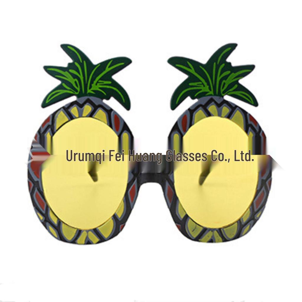 Hawaiian Beach Party Glasses: Coconut Tree, Flamingo, Parrot, Ice Cream, Flower & Wine Glass Fun