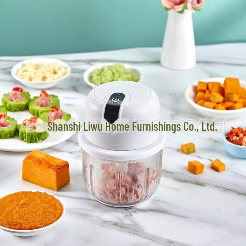 Wireless Electric Garlic Processor: Mincer, Peeler, Stirrer, Press, and Paste Maker