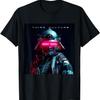 Cyberpunk Samurai Two Laser Eyes T-Shirt