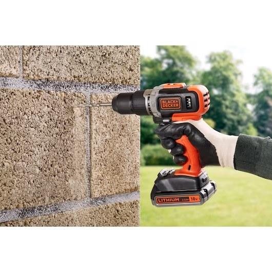 BLACK & DECKER | Cordless Drill/Driver with 2.0 Ah/4.0 Ah Battery | BCD003MEM2K-QW | May 18 | 2.0/4.0 Ah | Lithium