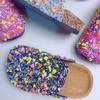 Summer Bling Children's Slippers Buckle Cork Slippers Girls Anti Slip Flat Outdoor Kids Fashion Shoes