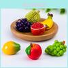 Realistische Miniatur-Resin-Frucht-Blindbox Kreative Dekoration für Puppenhaus-Fans