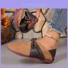 Trendy Retro Color Block Flat Lace-up Casual Shoes For Women Comfortable And Versatile