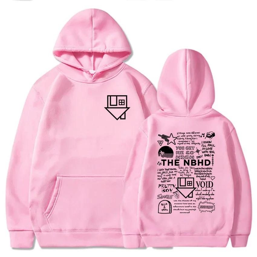 The Neighbourhood NBHD Band Prin Men's Outdoor Hip-hop Hoodie Is Suitable for Autumn and Winter Sweatshirts