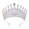Antike Bronze Barockkrone Elegante Antike Griechische Tiara Exquisite Königinnen Tiara Krone Party