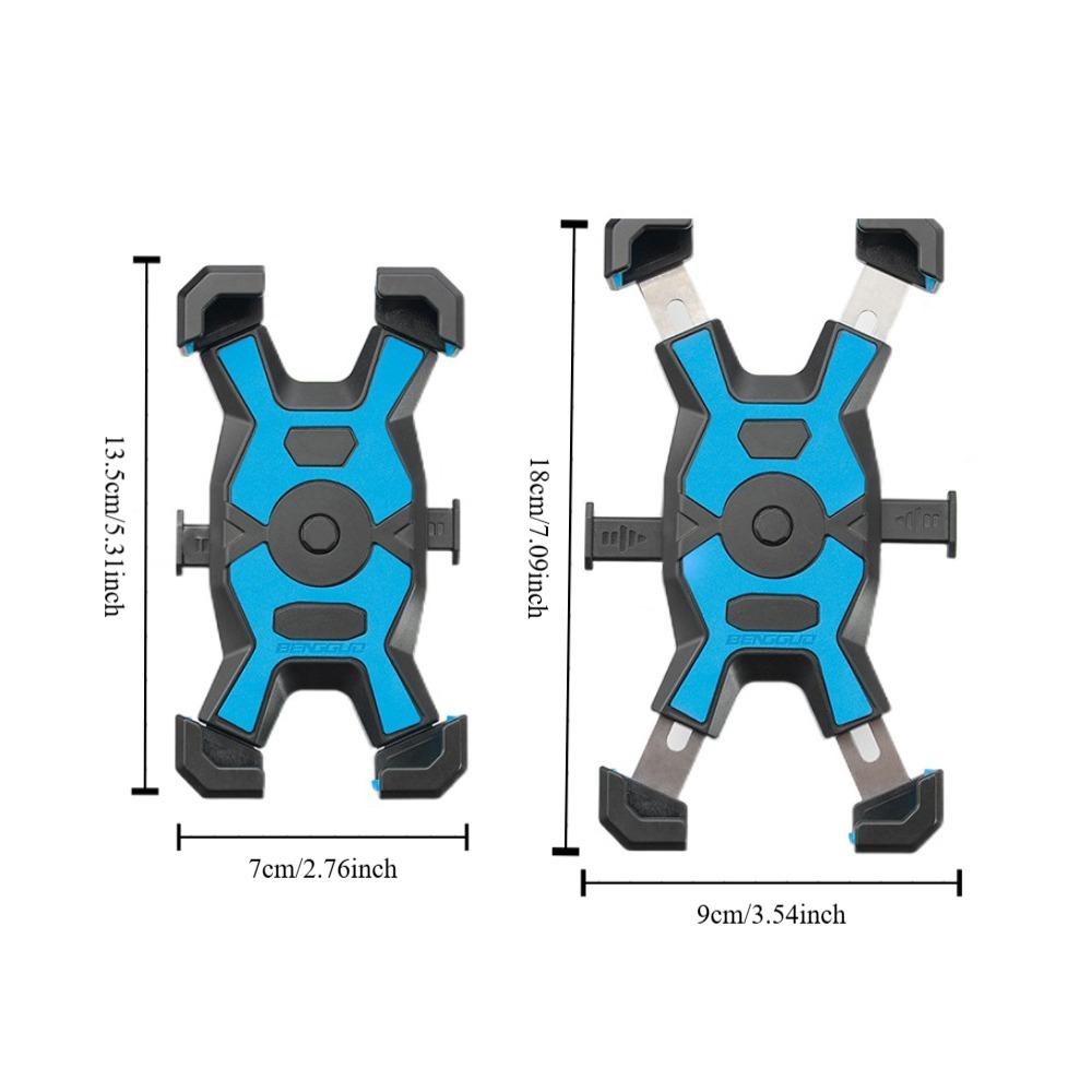 Adjustable Bicycle Cell Phone Bracket Non-slip 360 Rotatable Bike Phone Holder  Motorbike