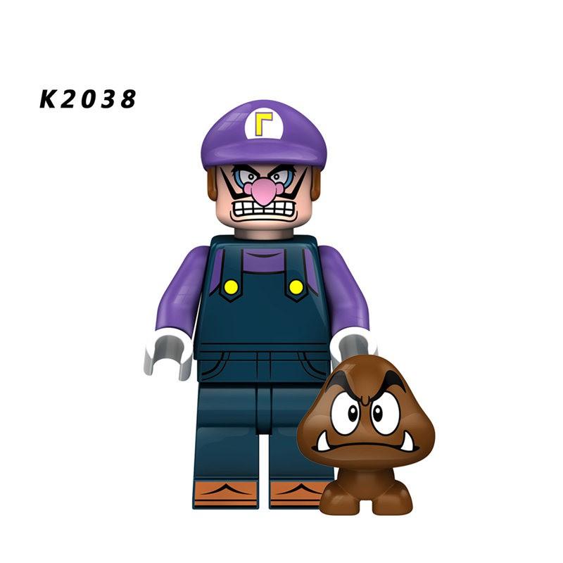 Süper Mario Minifigürleri Yapı Blokları Oyuncakları KDL805 ile Uyumlu