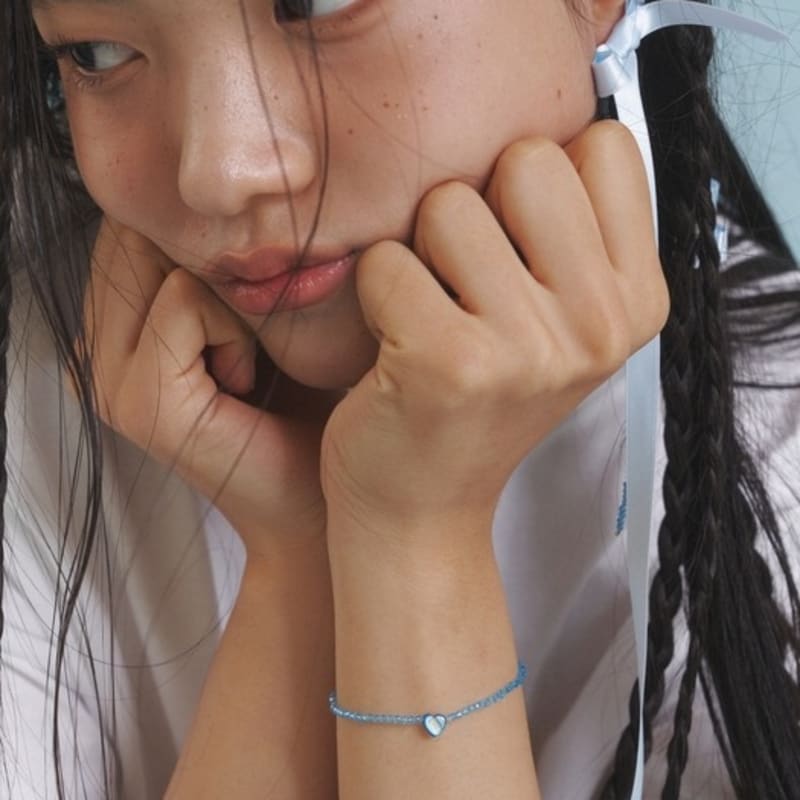 LOVE ME MONSTER Cool Love Blue Bracelet