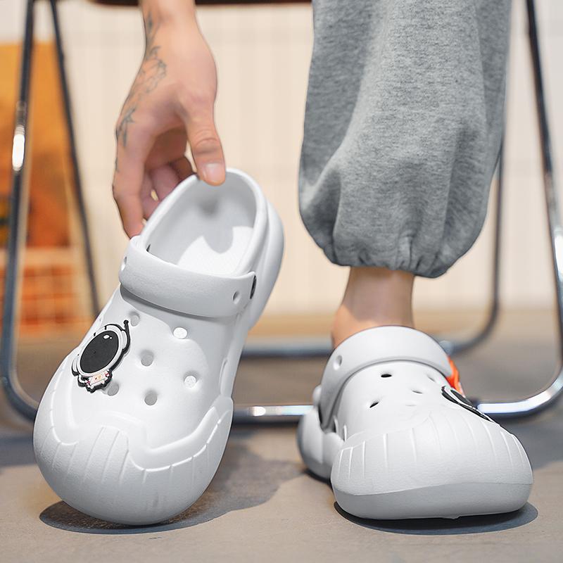 36-45 летние роскошные парные сандалии One Word Outdoor Beach Sandals Shoes для мальчиков — фото 7