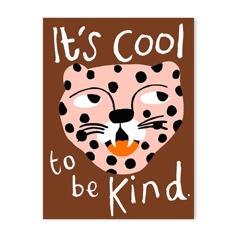 Animal Poster Dog Rabbit Bear Leopard Flower Decoration Wall Art Canvas Suitable for Baby Room Bedroom