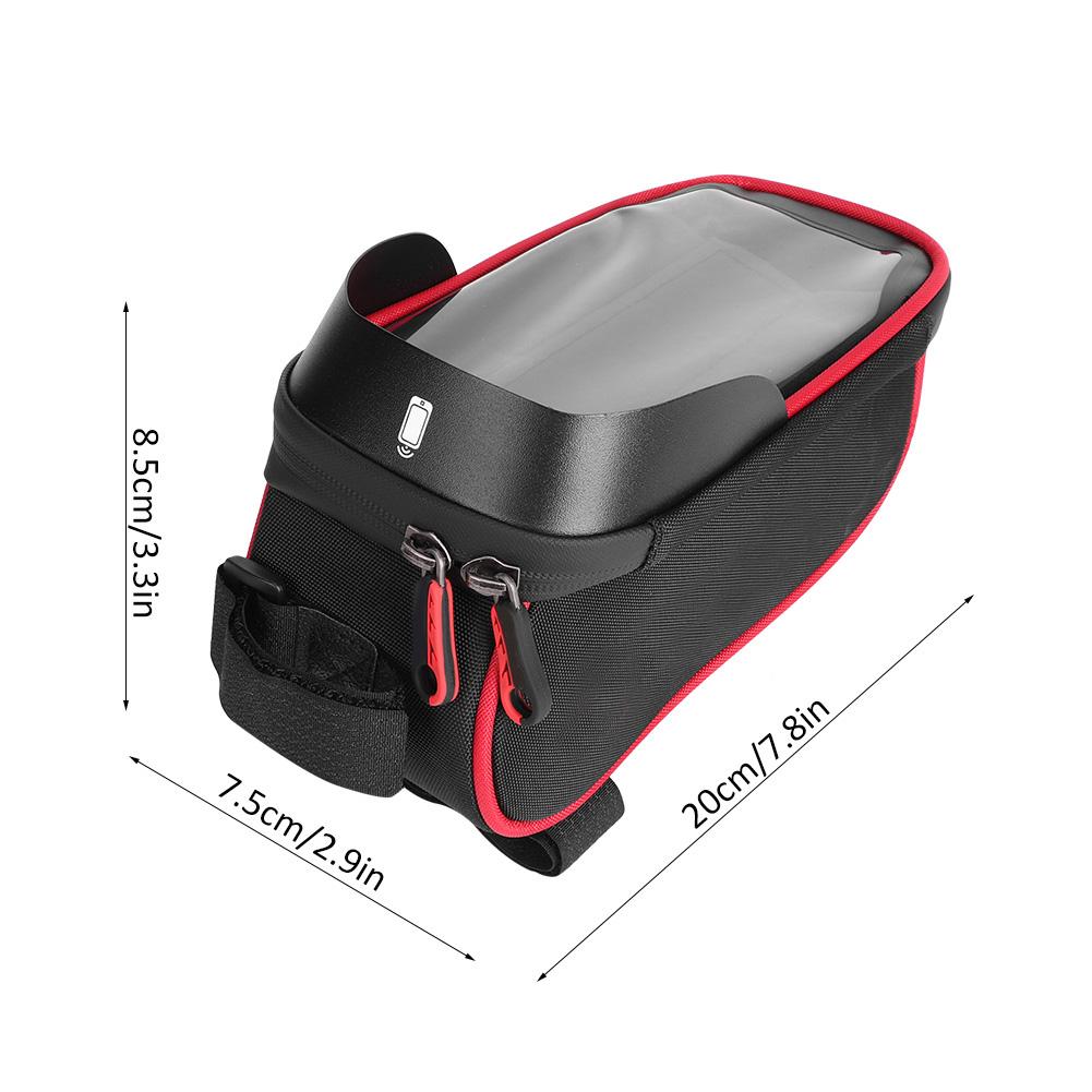 Rainproof Bag Frame Front Top Tube Reflective Cycling Bike Bags Bag Mountain Bike Accessories