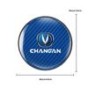 2Pcs Carbon Fiber Leather Car Coaster Water Cup Mat For Changan UNI-K CS35 CX70 CS85 CS55 CS75 Non-slip Pad Interior Accessories