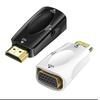 HDMI-kompatibler zu VGA-Kabelkonverter Stecker auf Buchse Konverteradapter mit 3,5-mm-Klinken-Audiokabel 1080P für PC Laptop Tablet