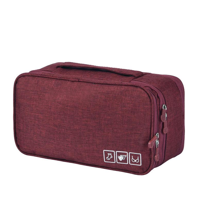 Large Capacity Cationic Portable Underwear Organizer Bag for Travel