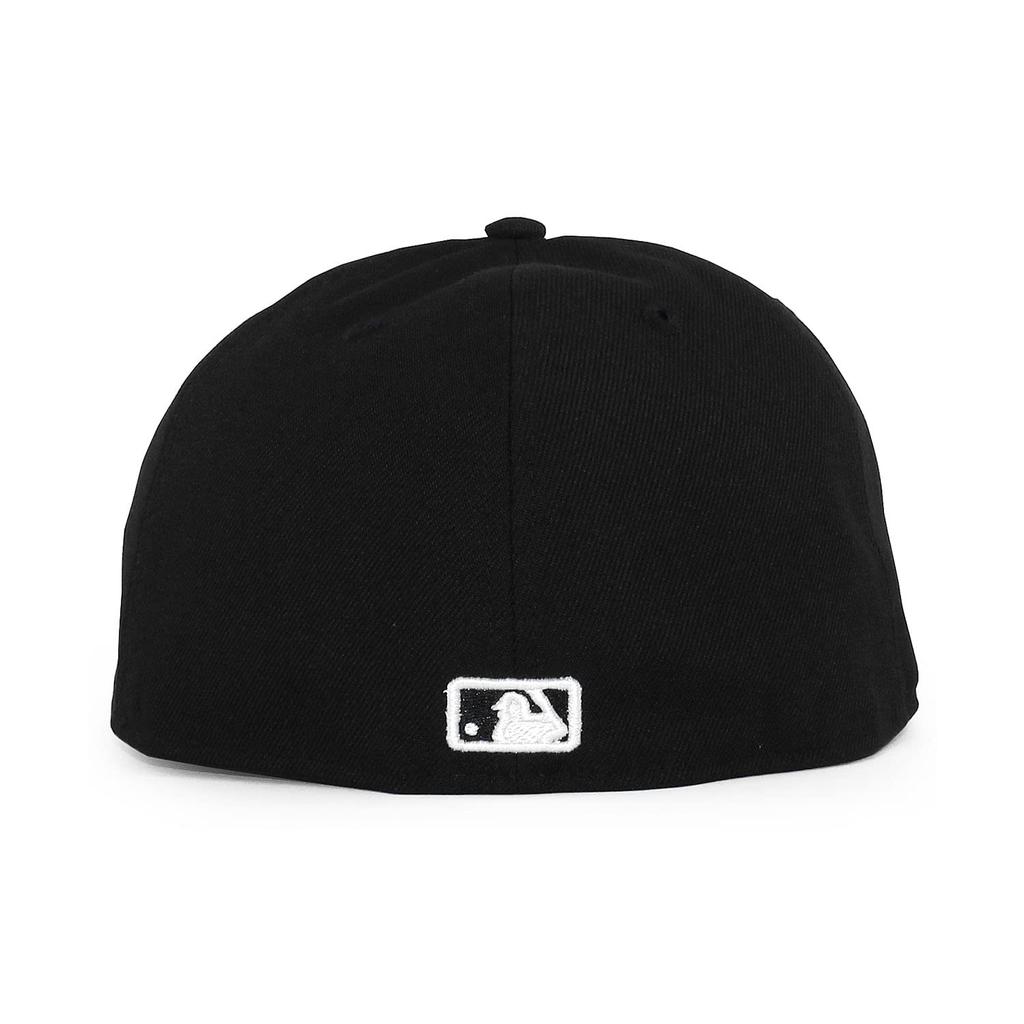 [New Era] 59FIFTY Atlanta Braves [MLB TEAM-BASIC FITTED CAP] ATLANTA BRAVES 5950 Hat Black (7 (approx. 55.8cm)) [Used]