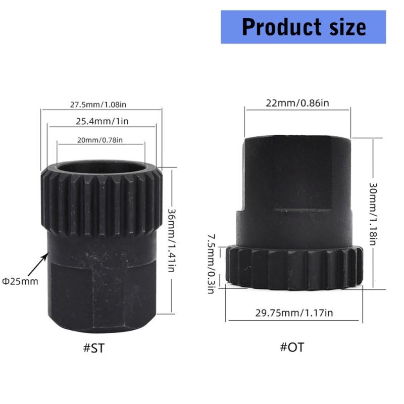 Complete Gears Rings Disassembly And Repair Set Flywheels Lockring Remover Tool Professional Bike Tool