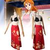 Piece One Theme Cartoon Character Nami Womens Performance Costume Cosplay Set