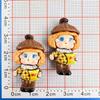Cartoon Clown Doll Resin Accessories: Cute Handmade Ornaments for Hair Clips, Refrigerator Magnets, and Phone Cases
