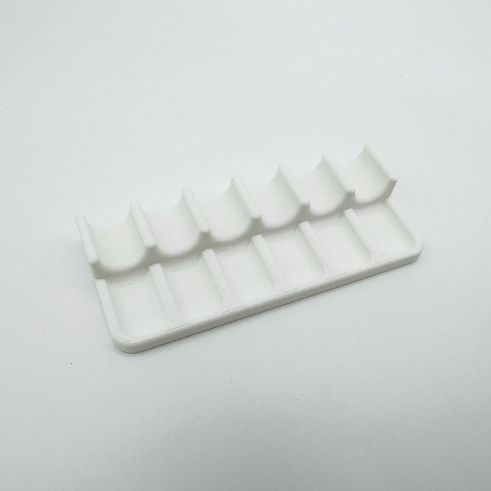 Durable Plastic Brush Holder Lightweight Rests Drip Tray Pad  Acrylic Painting