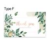 Thank You Cards For Supporting My Small Business Greeting Appreciation Cardstock Greenery Leaves
