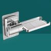 Self-adhesive Shower Head Holder Wall Mounted Stable Rotation Showerhead Bracket No Drill ABS Adjustable Nozzle Stand