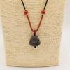 Cool Gemstone Pendants – Sliver Obsidian Buddha