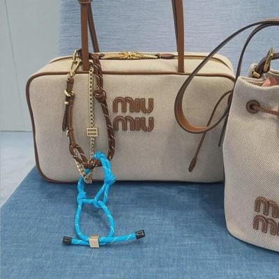 2024 Summer Hot Style UIM Series Long Chain Bag Pendant & Multi-Circle Bracelet Keychain Strap